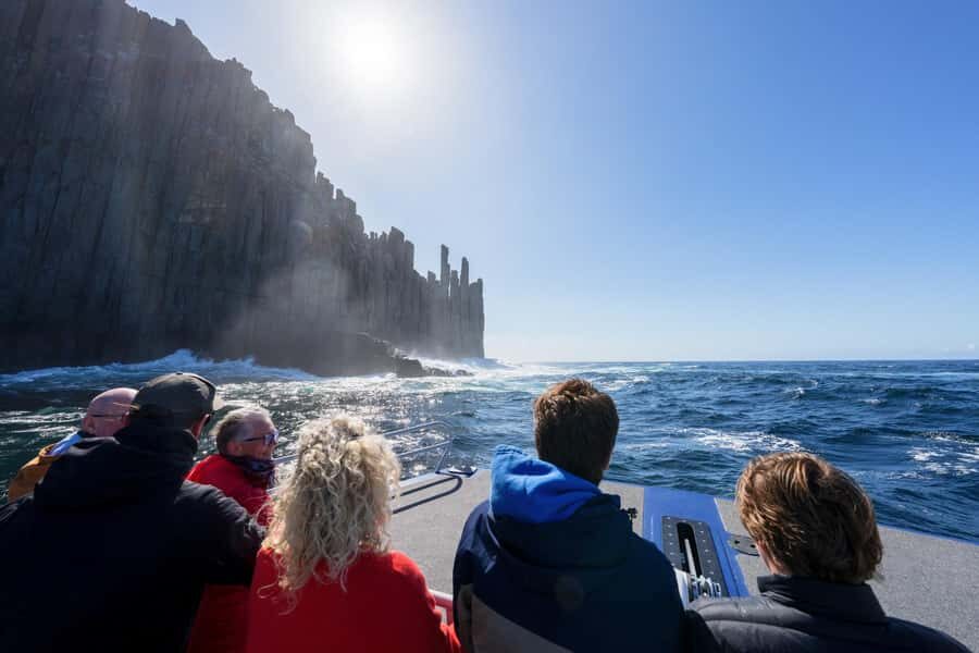 From Hobart: Port Arthur Cape Raoul Wilderness Cruise - From Hobart To the Port Arthur Start Line