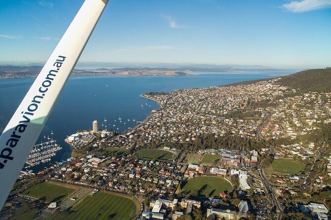 Hobart City Flight Including Mt Wellington and Derwent River - Getting the Most Out of Live Commentary in a Short Flight